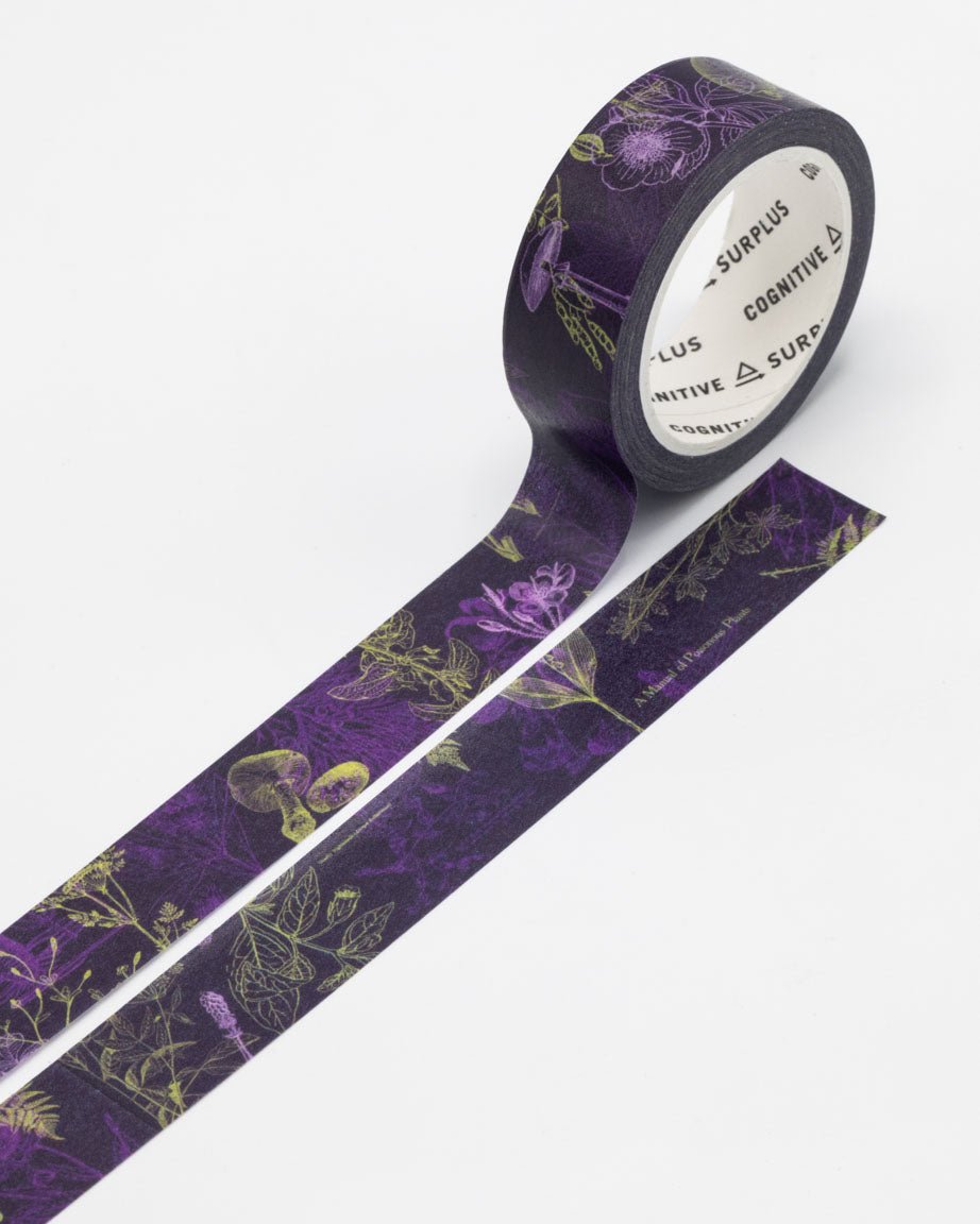 Poisonous Plants Washi Tape - Cognitive Surplus