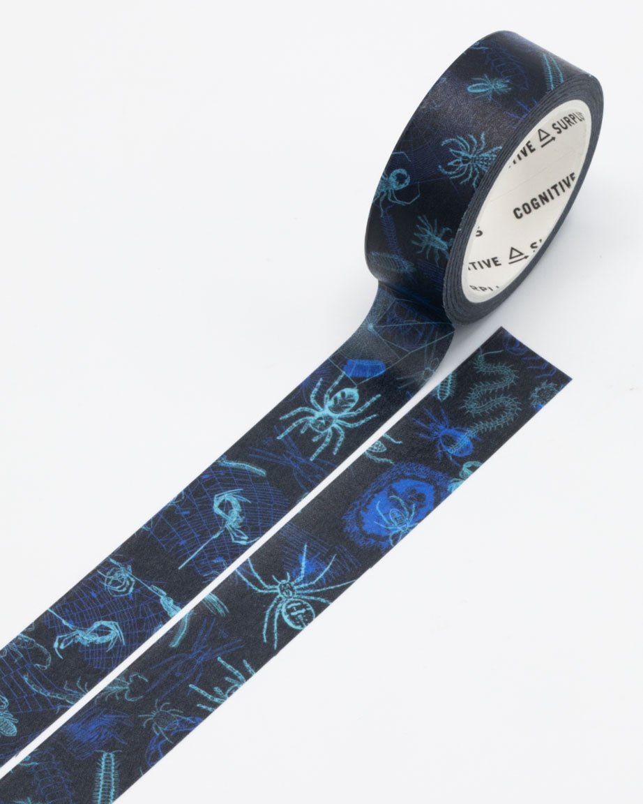 Spiders & Webs Washi Tape - Cognitive Surplus