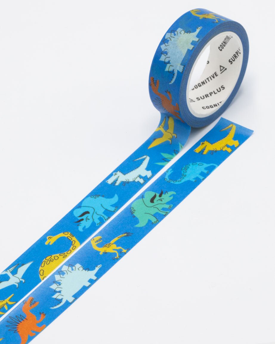 Whimsical Dinosaurs Washi Tape - Cognitive Surplus