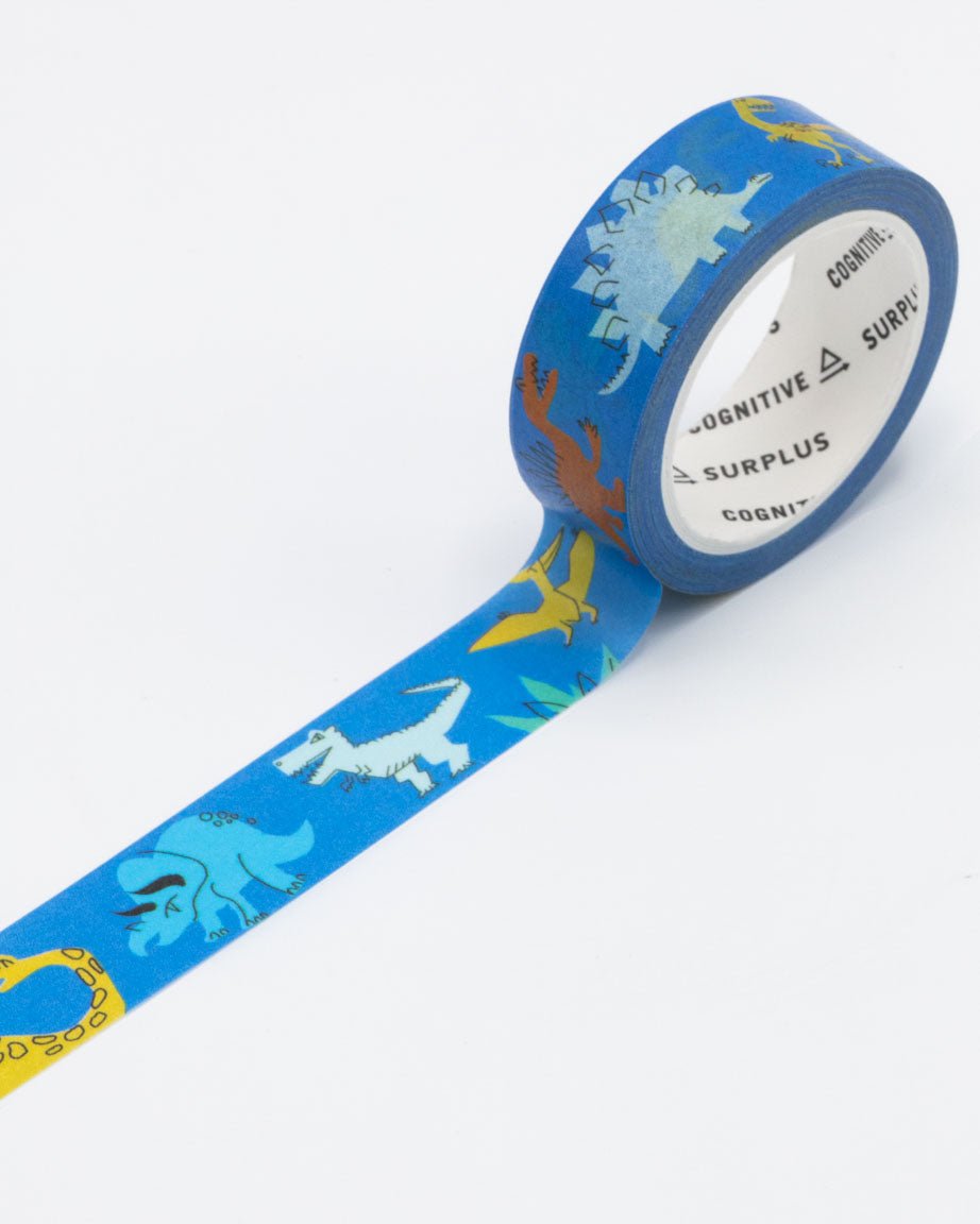 Whimsical Dinosaurs Washi Tape - Cognitive Surplus